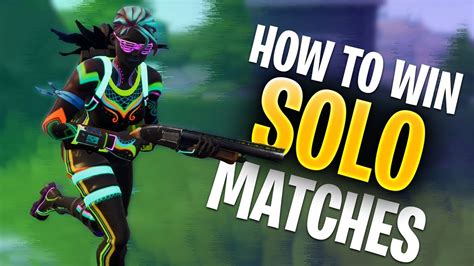 How To Win Solo Games Fortnite Console Youtube