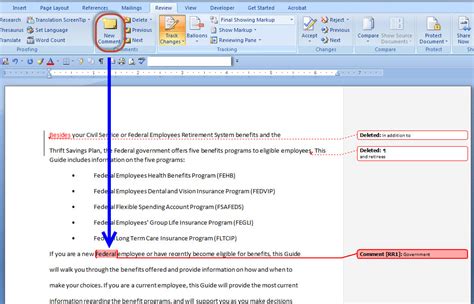 How To Review And Add Comments To A Ms Word Document Technical