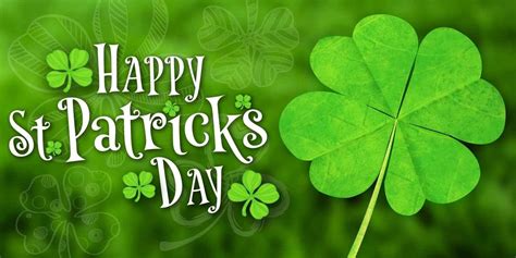 Download Saint Patricks Day With Realistic Clover Wallpaper