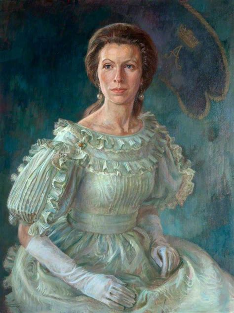 Hrh Princess Anne B1950 Royal Colonel In Chief 1983 By June