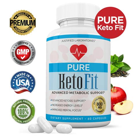 Pure Keto Fit Pills Advanced Bhb Boost Ketogenic Supplement Exogenous