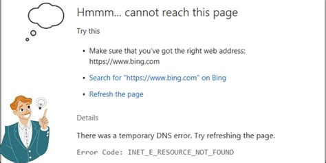 How To Fix Inet E Resource Not Found In Ms Edge Chrome Recommend Central