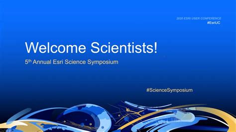 2020 Science Symposium Youtube