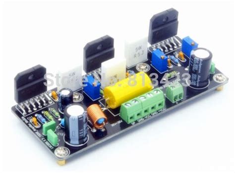 Lm X Assembled In Parallel Class Ab W Pure Dc Power Amplifier