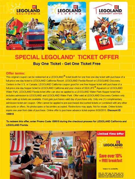 Legoland June 2022 Coupons And Promo Codes 🛒