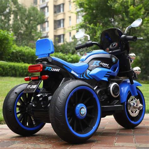 Tricycle Kids Children Electric Scooter Fat Tire Escooter Motorcycle