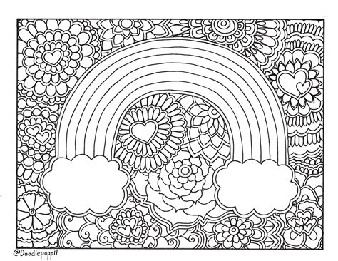 These make perfect worksheets for kids in the spring & summer. Rainbow Pride Coloring Page, Coloring Book Page, Printable ...