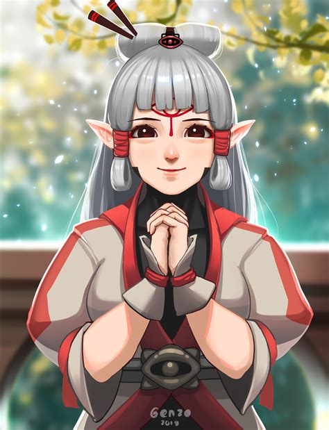 [botw] She S So Underrated So I Made A Fanart For Her Paya R Zelda