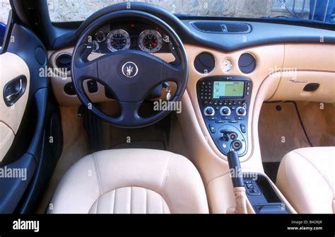 Maserati Granturismo Blue Interior