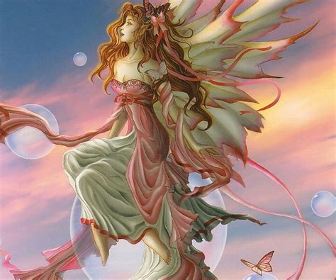 Pink Butterfly Fae Fantasy Angel Fantasy Magic Fantasy Fairy Fantasy