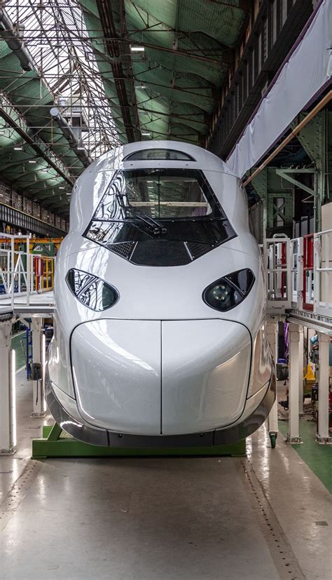 Tgv M Power Car Unveiled At Alstoms Belfort Workshops