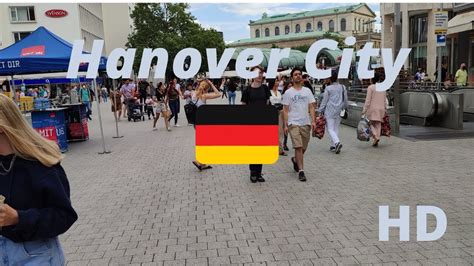 Hanover City Walk In 2021 Germany Walking Tour At Hanover Hbf And