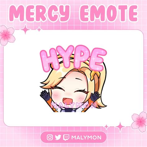 Overwatch Emotes Mercy Twitch Emote Etsy