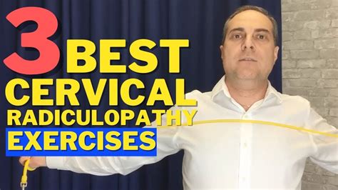 3 Best Cervical Radiculopathy Exercises Pinched Nerve In Neck Dr