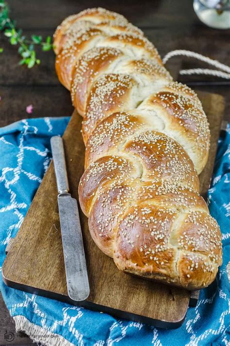 How To Make Challah Bread Easy Challah Recipe The Mediterranean Dish