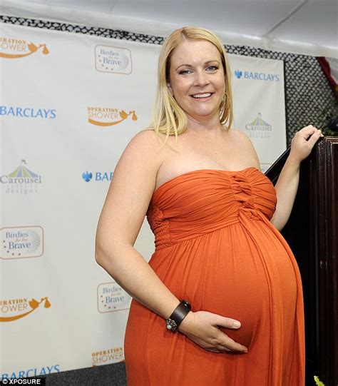 A Very Pregnant Melissa Joan Hart Hosted Operation Shower In