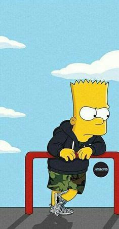 Sad bart simpson lockscreen, hd png download. bart simpson wallpaper | Tumblr in 2020 | Simpson ...