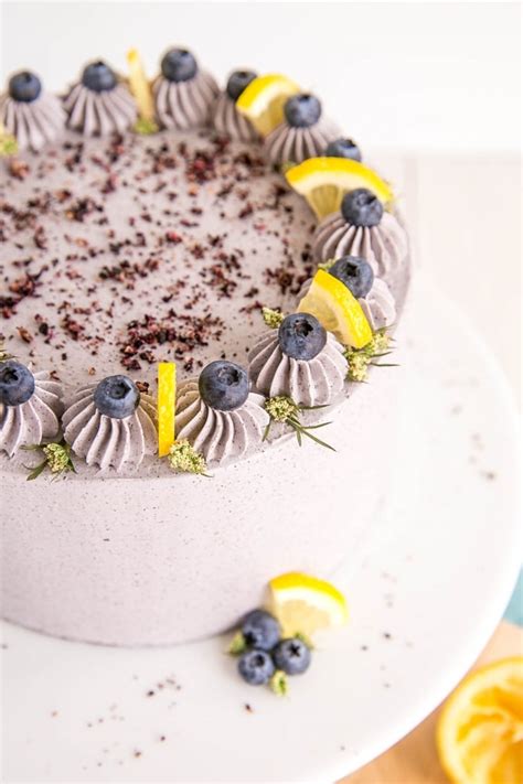 Lemon Blueberry Cake Liv For Cake
