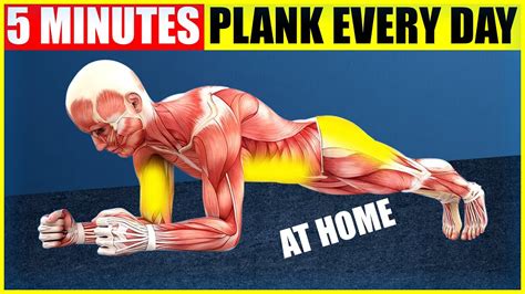 Benefits Of Plank Exercise For 5 Minutes Every Day How To Get A Flat