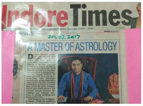 28 Times Of India Astrology - All About Astrology