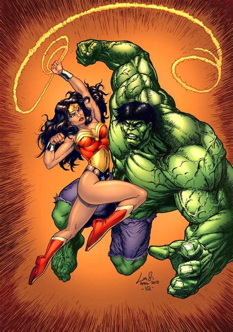 Wonder Woman Vs The Hulk By Siriussteve Hulk Hulk Art Hulk Marvel