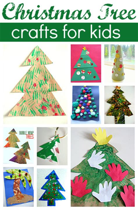 11 Easy Christmas Tree Crafts For Kids No Time For Flash