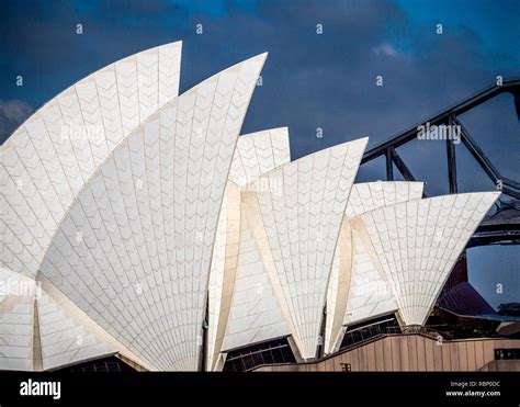 Sydney Opera House Roof Stock Photo Alamy