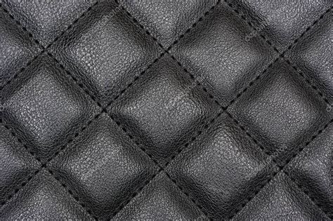 Black Sharp Quilted Leather Texture — Stock Photo © Diuture 151916710