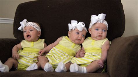 Triplets Would Be A Handfull But So Worth It Baby Love Cute Kids