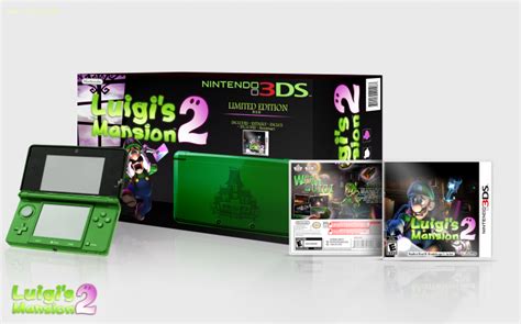 Luigis Mansion 2 3ds Bundle Nintendo 3ds Box Art Cover By Martiniii332