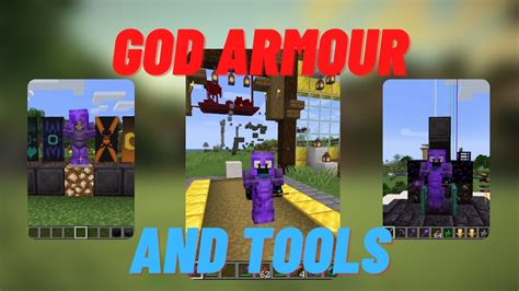How To Make God Armour And Tools In Minecraft Nash Gaming