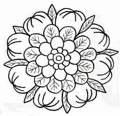 Coloring Lotus Printable Flowers Coloringhome Flower Mandala