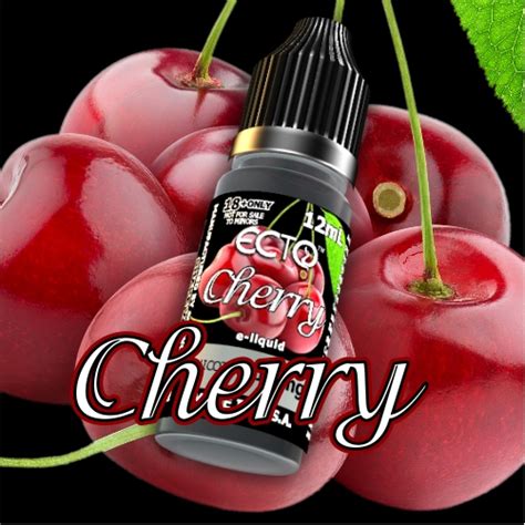 Cherry E Liquid 12ml Ecto Liquid