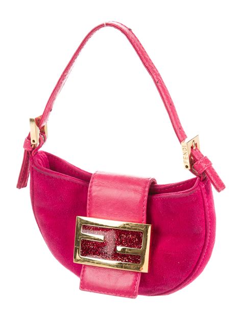 Fendi Micro Baguette Bag Handbags Fen56933 The Realreal