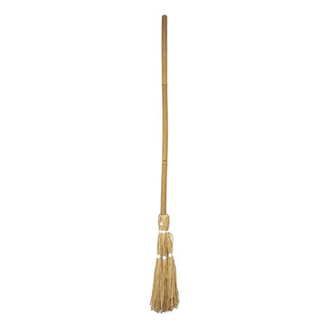 Straw Witchs Broomstick Photo Movie Stage Prop Witch Broom Stick