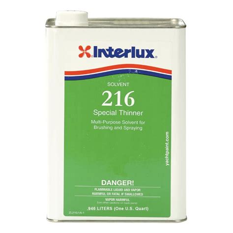 Interlux Solvent 216 Special Thinner Qt