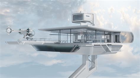 Artstation Sky House From The Movie Oblivion