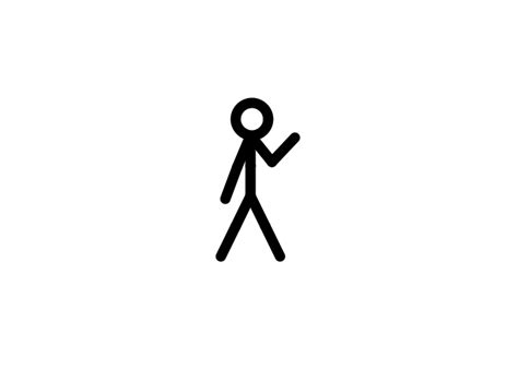 Animations Of Stick Man Waving Clipart Best