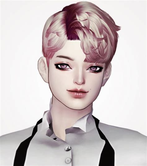 Sims 4 Hairs Kim Simjo Simjo 43 Comma Prima Hair