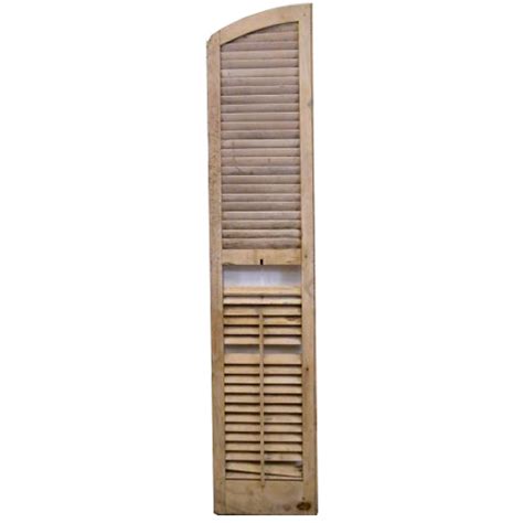 Exterior Arched Louvered Shutter