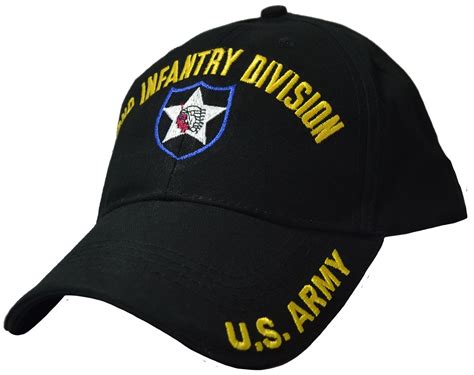 2nd Infantry Division Low Profile Cap Us Army Division Caps