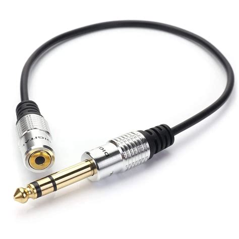 Hfes New 14 Inch To 35mm Stereo Adapter Cable 635mm Trs Male To 3