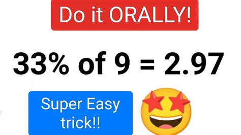 Solve Percentages Mentally Percentage Tricks Easy And Accurate Tricks
