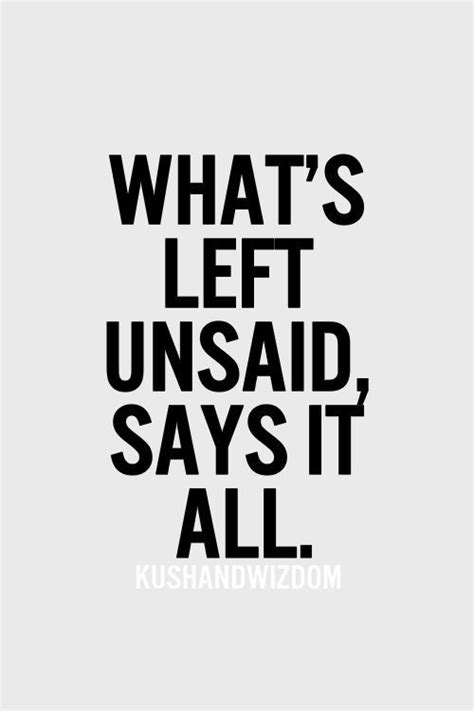 Whats Left Unsaid Says It All Community Post 9 Printable Breakup