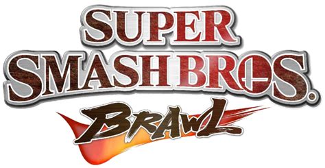 Image Super Smash Bros Brawl Logopng The Nintendo Wiki Wii