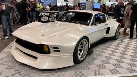 Mid Engined 1967 Mustang Sema Build Is Part Chevy And Part Bugatti