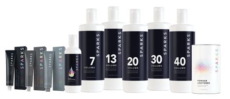 We are authorised distributors of all your favourite salon brands including; Introducing SPARKS, a professional hair color brand ...