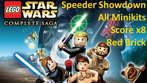 Lego Star Wars The Complete Saga Speeder Showdown All Minikits