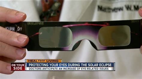 Protecting Your Eyes During The Solar Eclipse Youtube