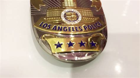 Жетон шефа полиции Los Angeles Youtube